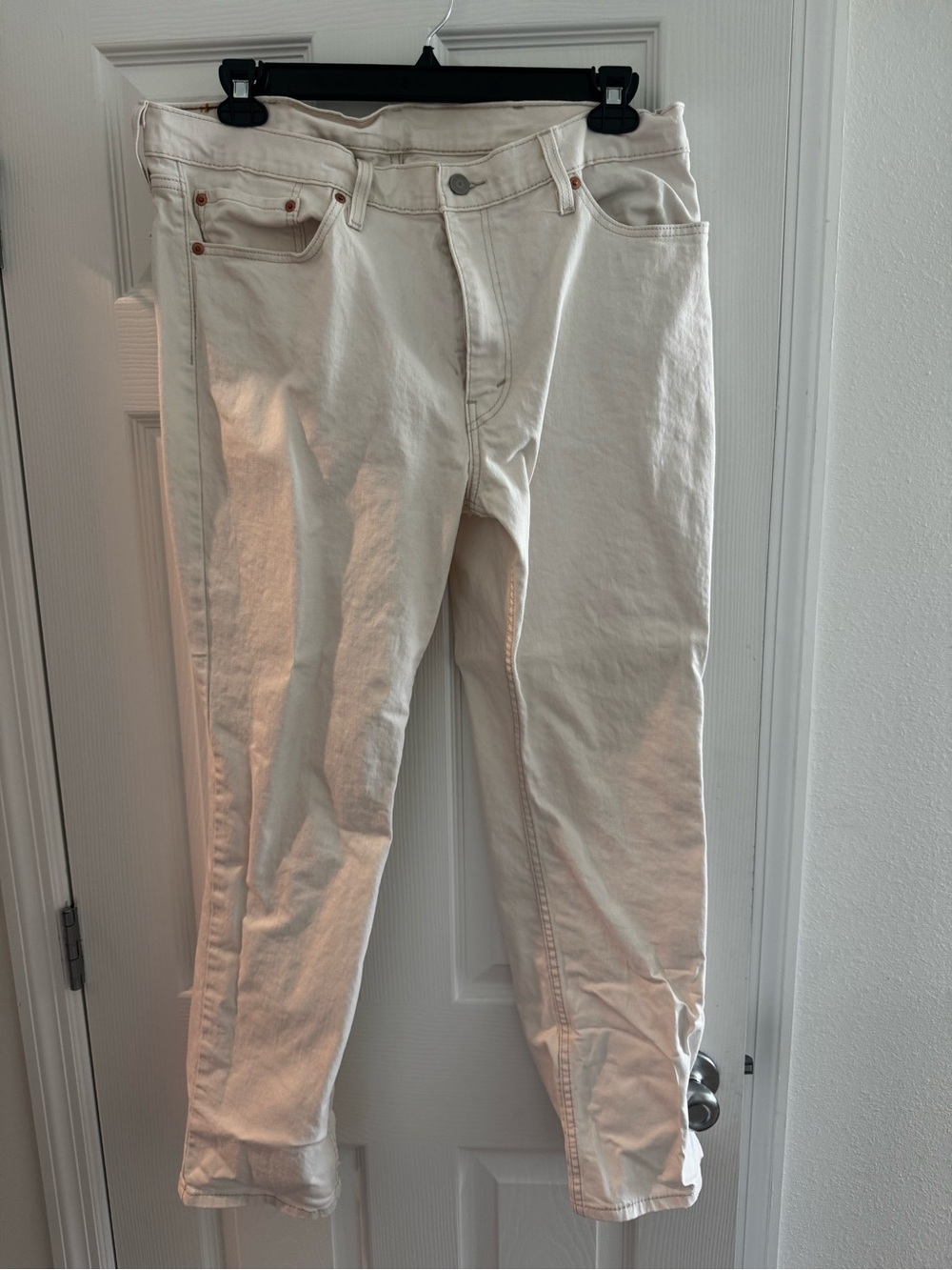 Levi's 511 Slim Fit Off-White Jeans